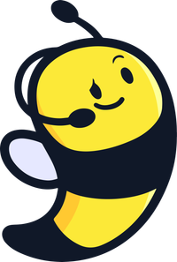 Beeslabs mascot ready to help